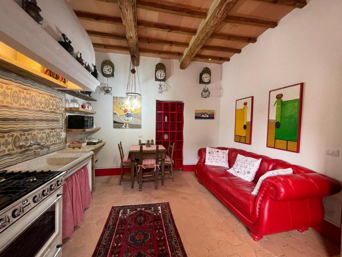 Casa Beccofino Lejlighed Pienza Eksteriør billede